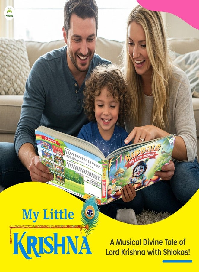 Kiddale Ramayan & Krishna Musical Sound Books for Kids | Audio Stories in English & Hindi | Learn Indian Culture, Sanskar & Moral Values | Ideal Gift for Children 2-7 Years - Image 5